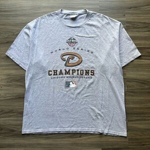 Vintage Arizona Diamondbacks World Series Baseball Tee